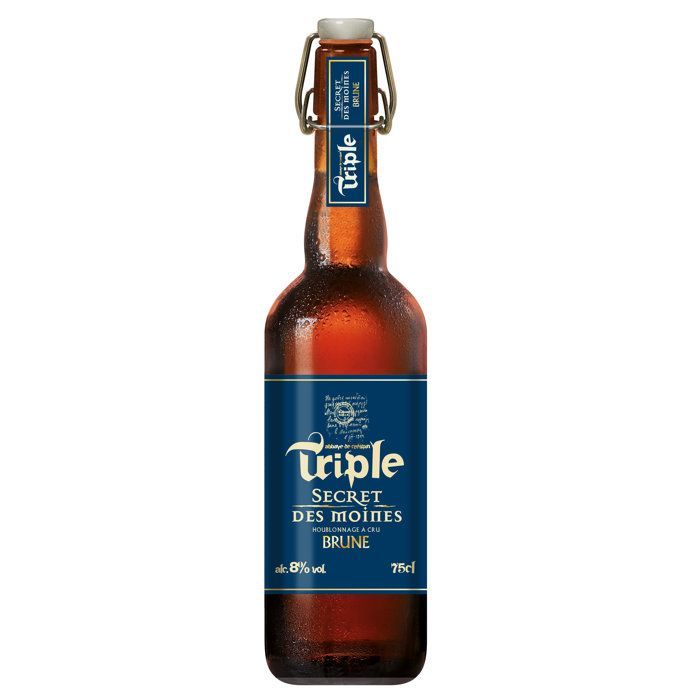 Triple Secret des Moines Brune - Cerveza Marrón - 3 botellas de 75 cl