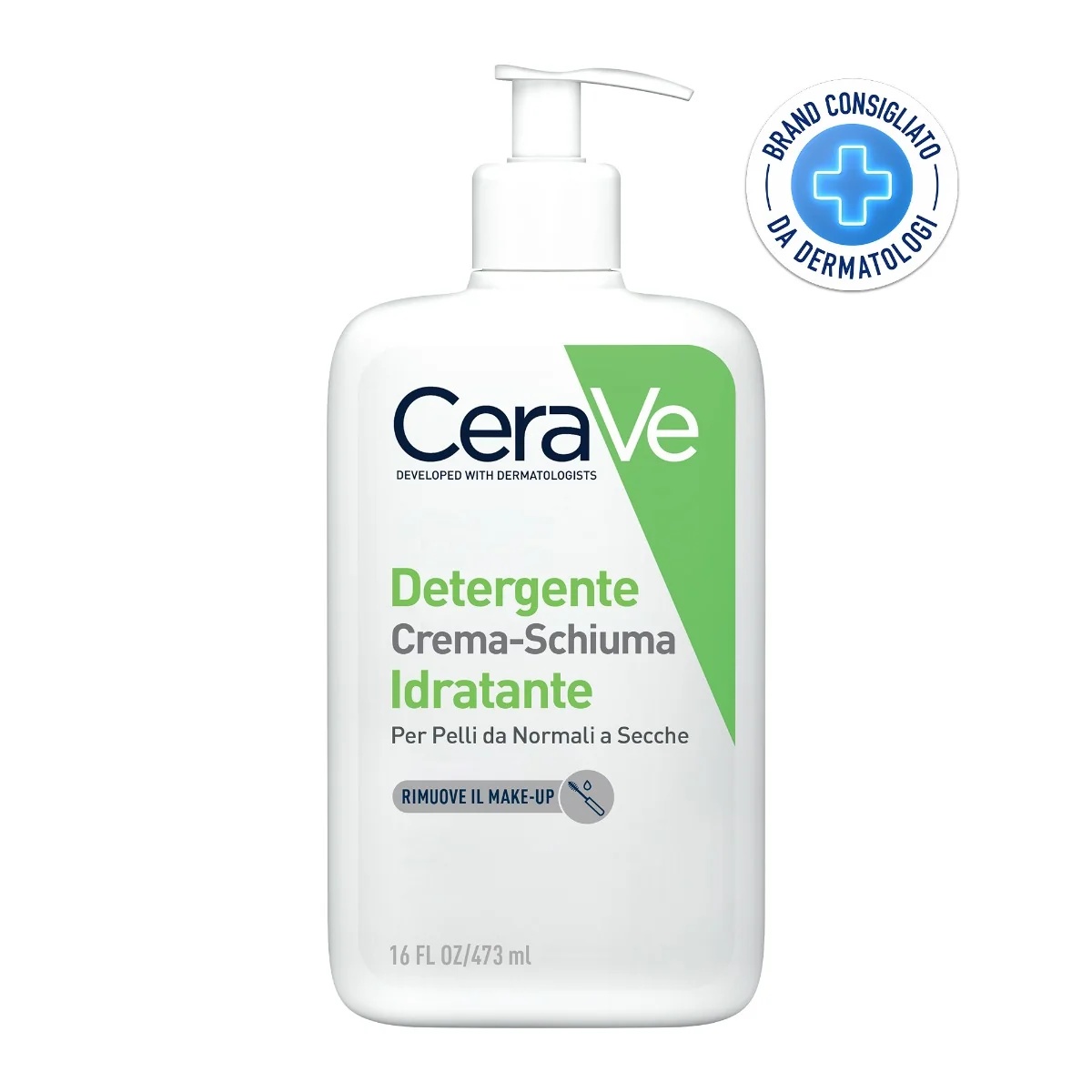 CERAVE Crème nettoyante moussante hydratante CeraVe 473 ml Nettoie et hydrate