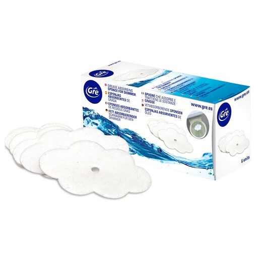 Acessórios para escumadeira: esponjas absorventes de gordura