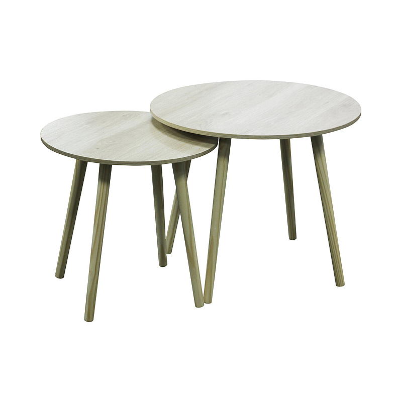 Hembord s/2, ek, laminat ø 60/40 cm, med furuben