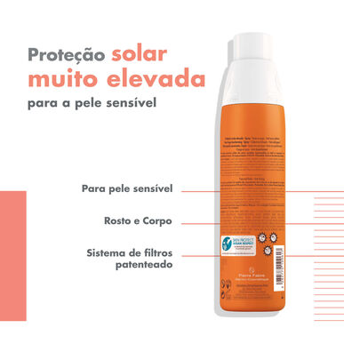 Avène Sun Care Sensitive Skin Spray SPF50 Solskyddsspray för kroppen för känslig hud 200 ml
