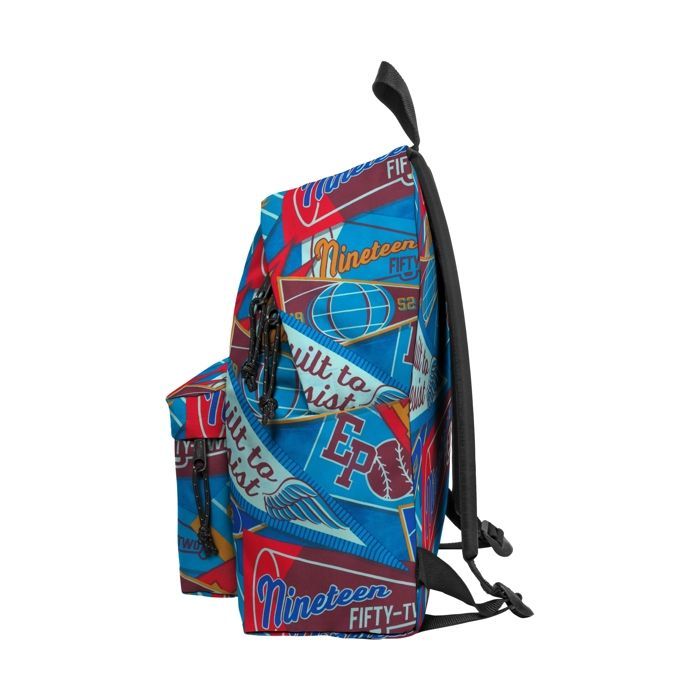 Mochila acolchada EASTPAK Pak'r Clash azul con 1 compartimento.