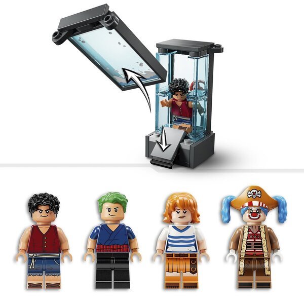 LEGO One Piece 75637 Klauna Bagija cirka telts<br>