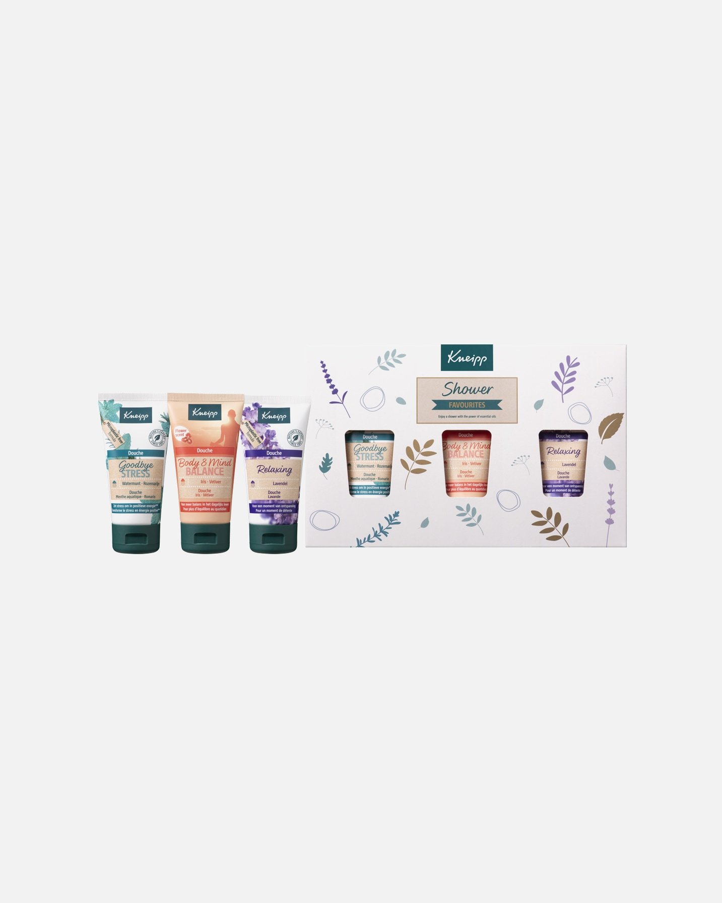 Kneipp dušo želės dovanų rinkinys „Dušo mėgstamiausi“ – 1 vnt.