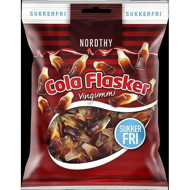 Bottiglie di cola da 80 g senza zucchero