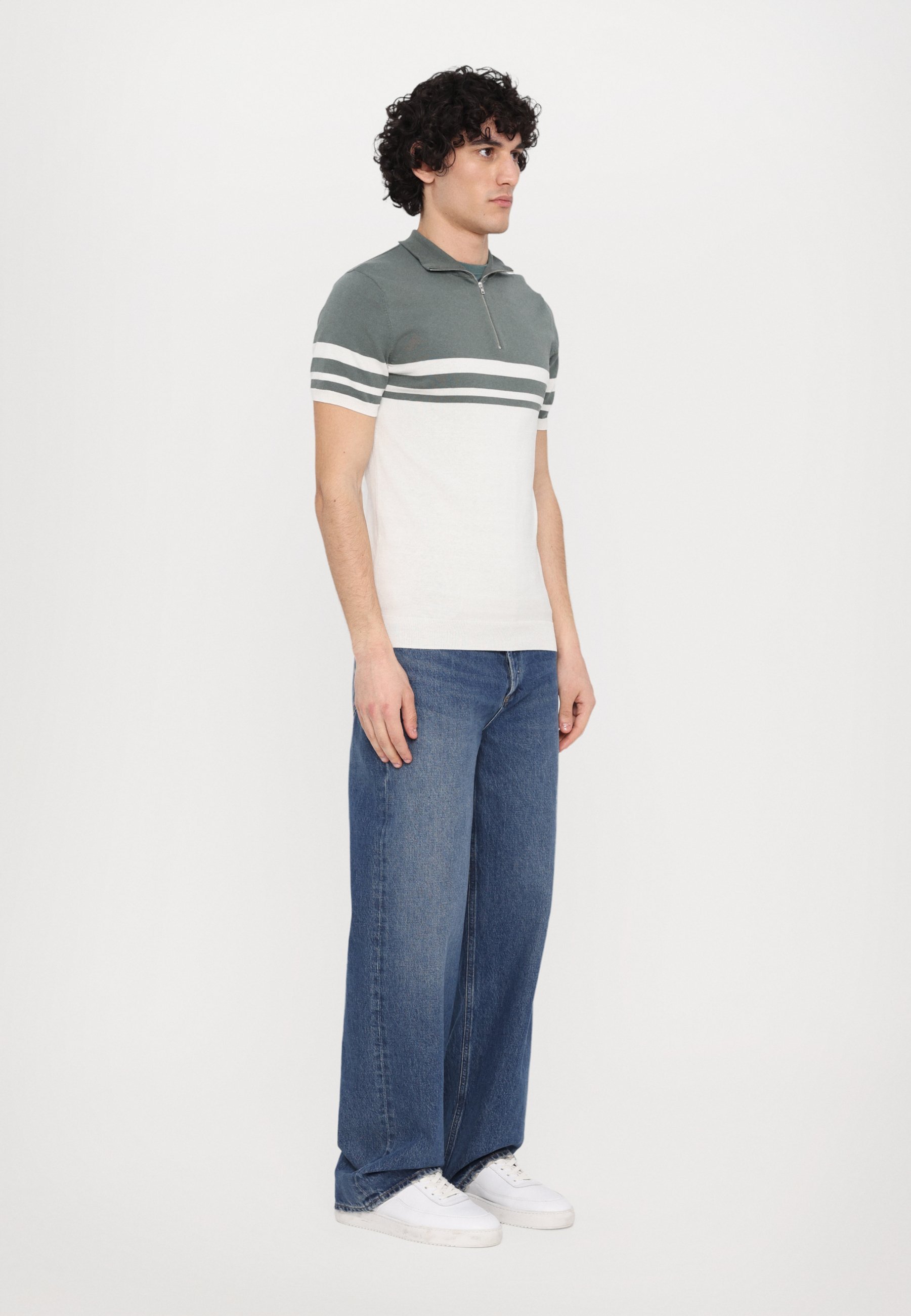 Ron Dorff poloshirt - grijs