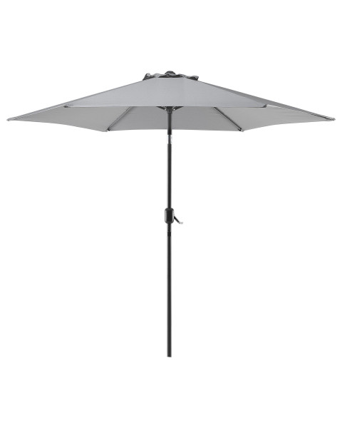 Parasol ogrodowy składany 270 cm szary