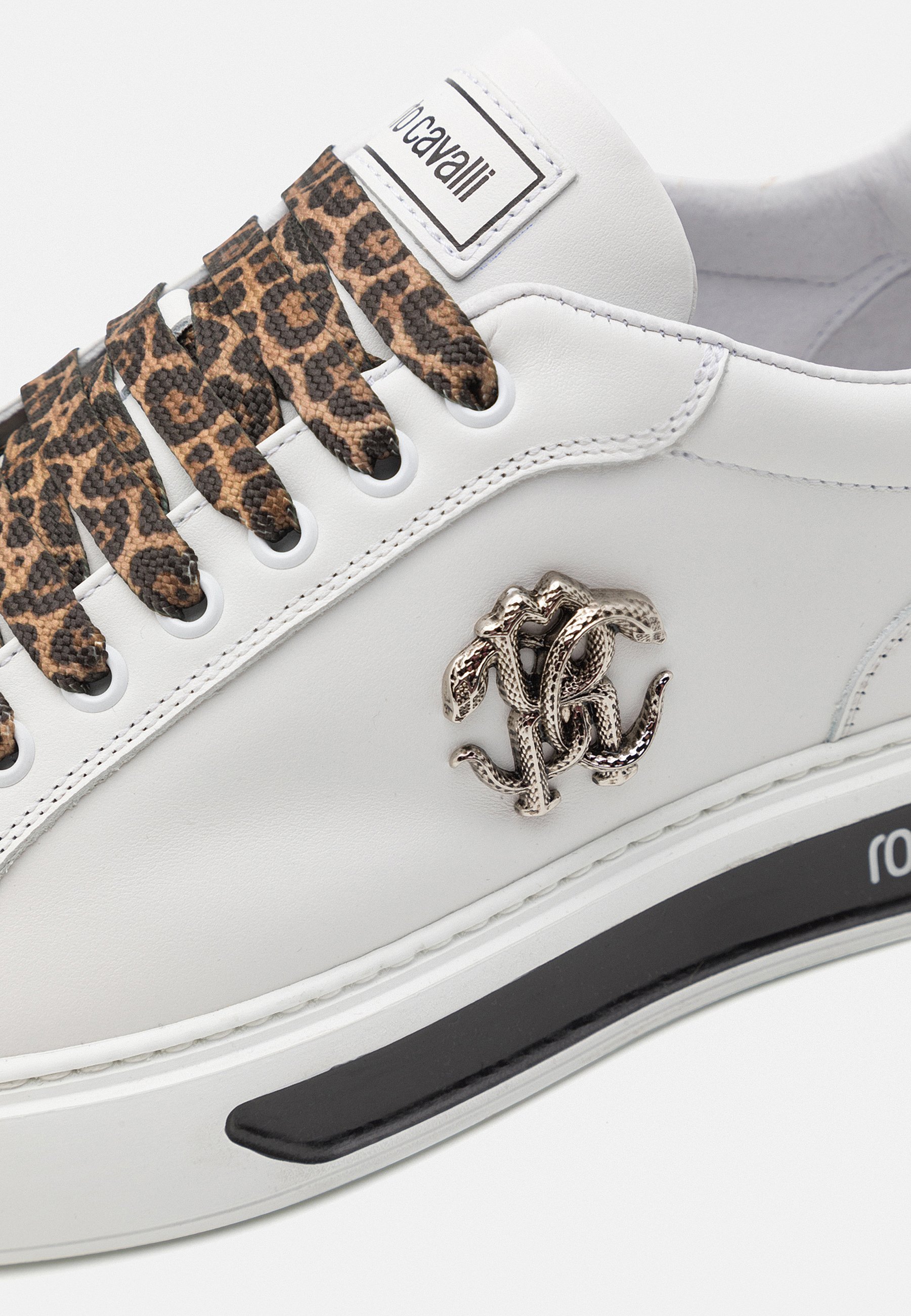 Roberto Cavalli NOVAK LOGO - Scarpe da ginnastica - bianche