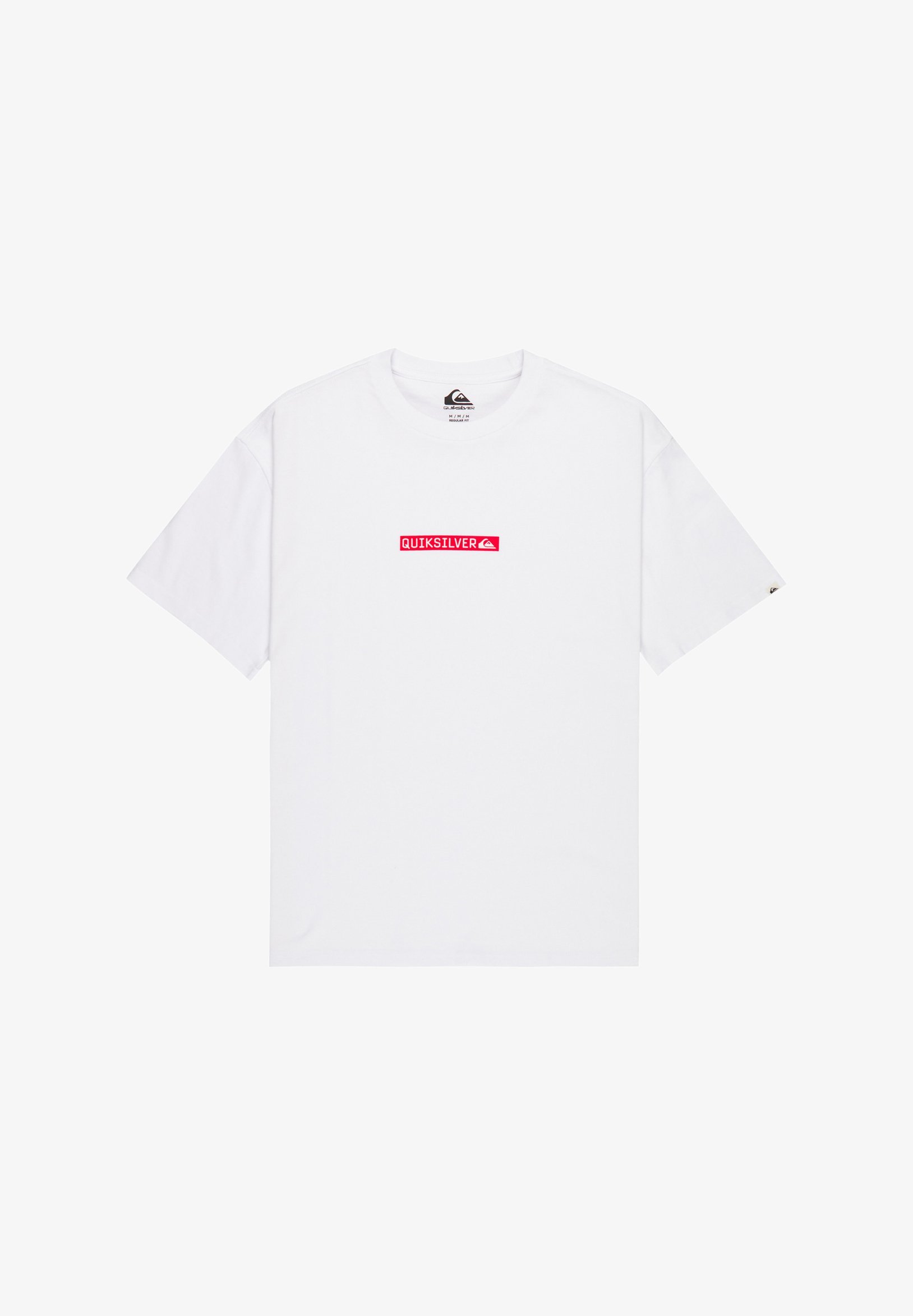 Quiksilver DNA CLICKER TEE - Bedrucktes T-Shirt - Weiß