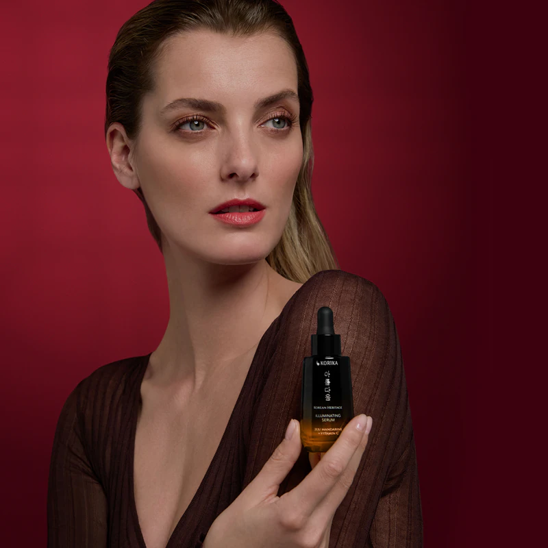 KORIKA Korean Heritage Jeju Mandarin + Vitamin C Premium Iluminating Serum