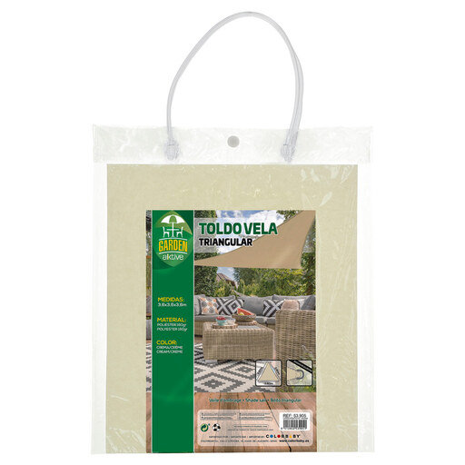  Grădina activă triunghiulară Toldo Sombreo