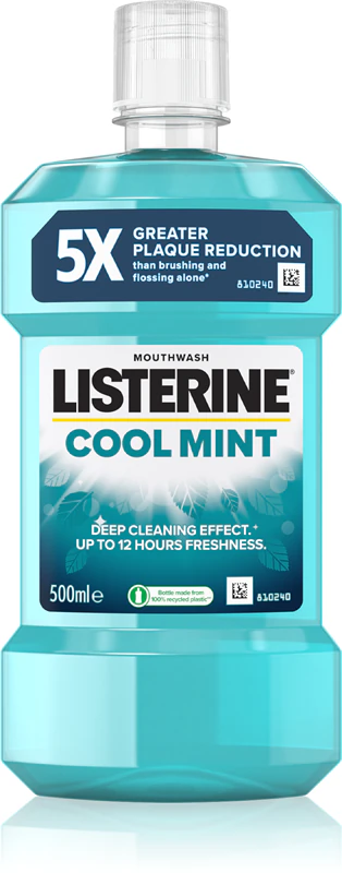 Listerine Cool Mint mondspoeling voor een frisse adem