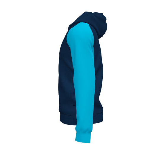  Chaqueta Con Capucha Joma Academy Iv Marino Turquesa Flúor