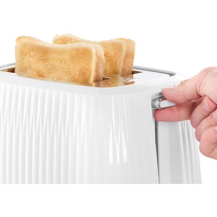 Tostadora - RUSSELL HOBBS - EDEN - 800 W - 2 ranuras - Blanca