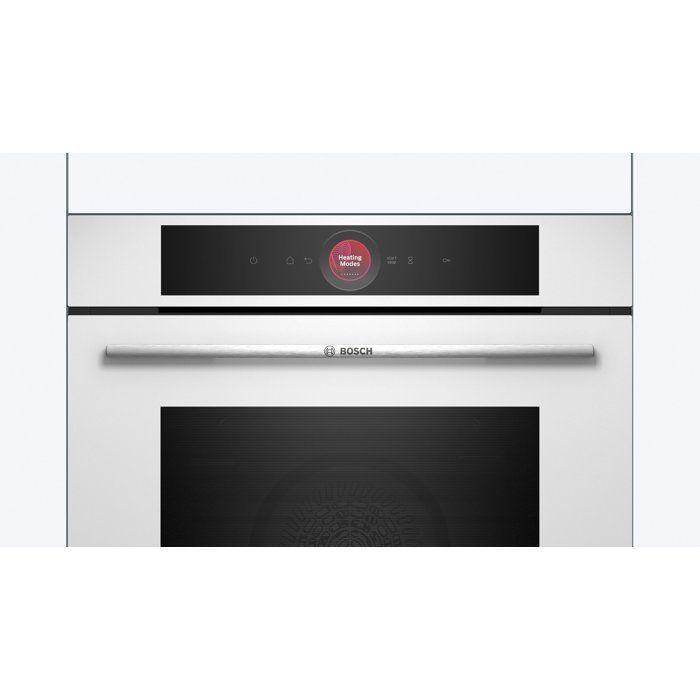 Horno empotrable - Pirólisis + Hidrólisis - BOSCH Serie 8 - HBG7741W1 - Blanco - 59,4 x 54,8 x 59,5 cm