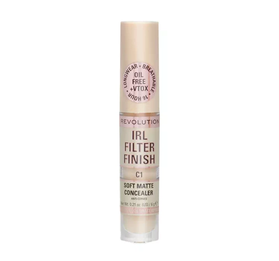 Makeup Revolution IRL Filter Finish korektor do twarzy C1 6g