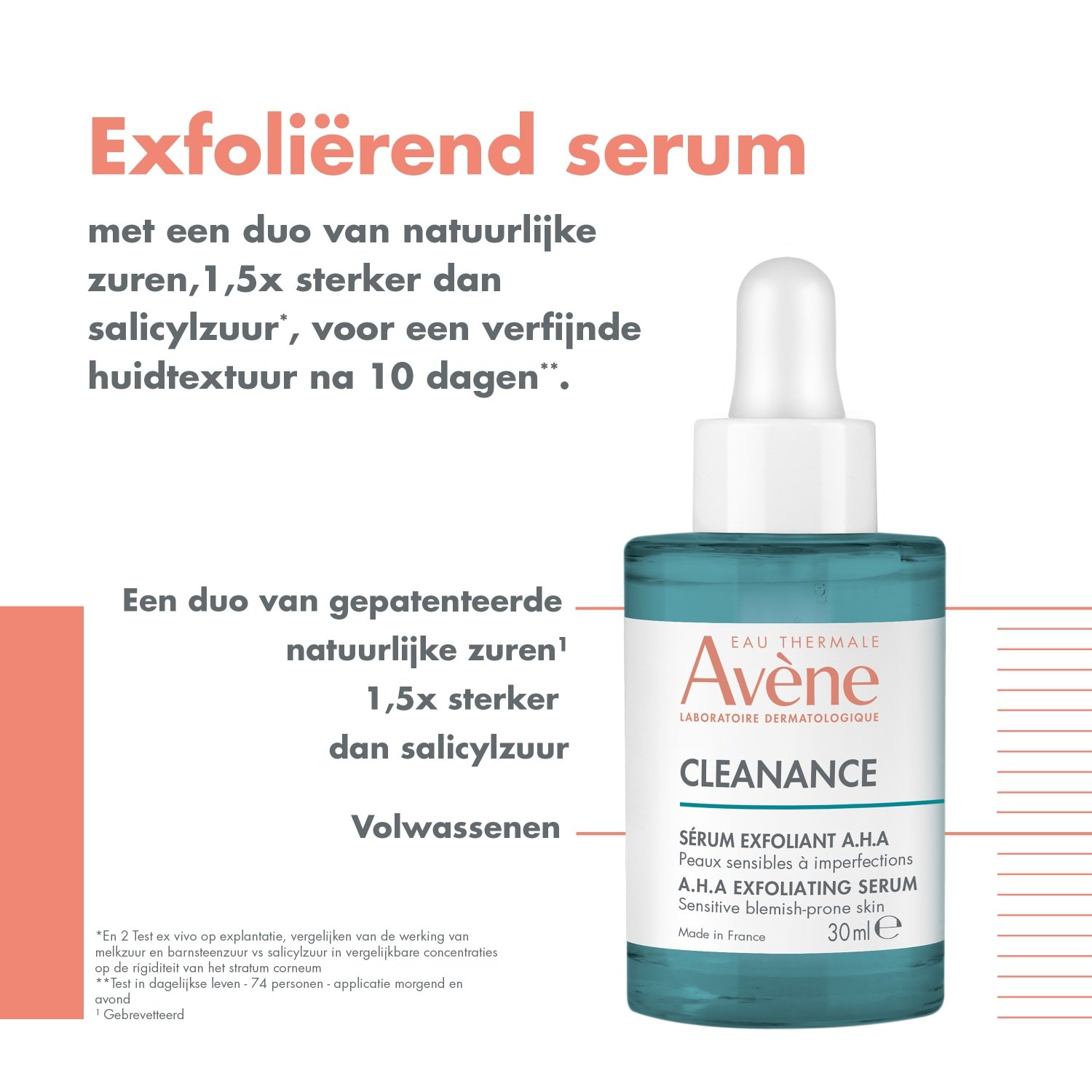 Avène Glowserum Cleanance AHA peeling-serum - 30 ml