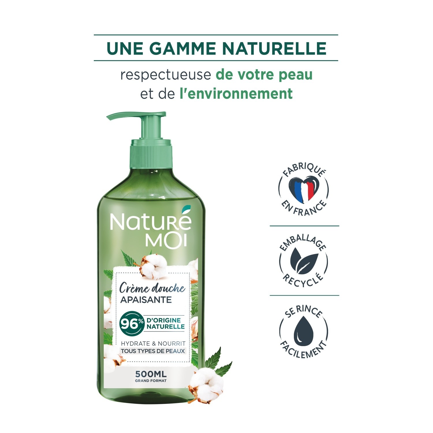 Naturé Moi Crème douche Apaisante