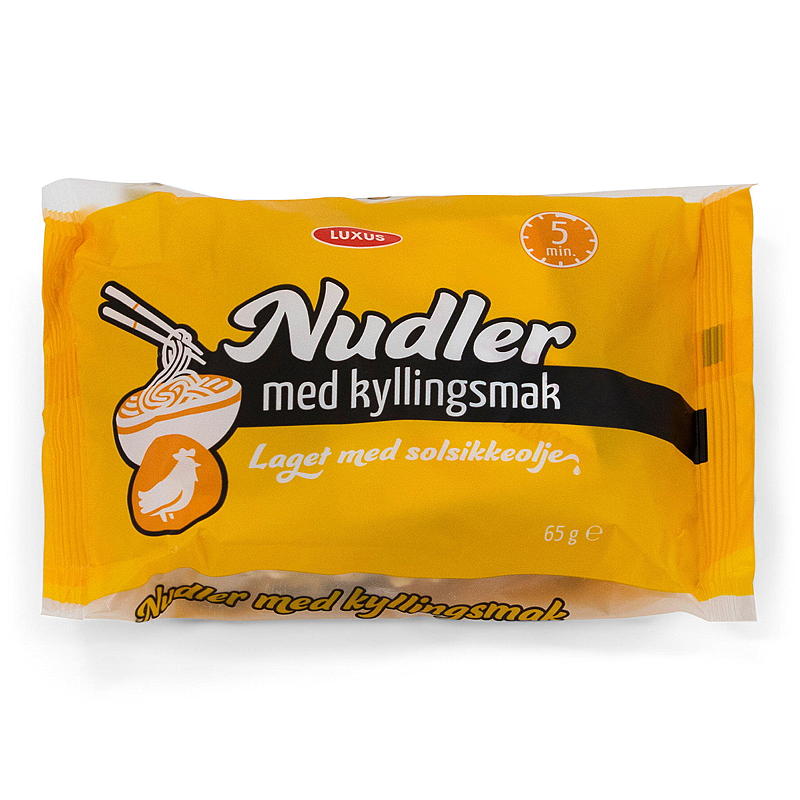 Luxus Noodles 5 paquets de 325 g de poulet