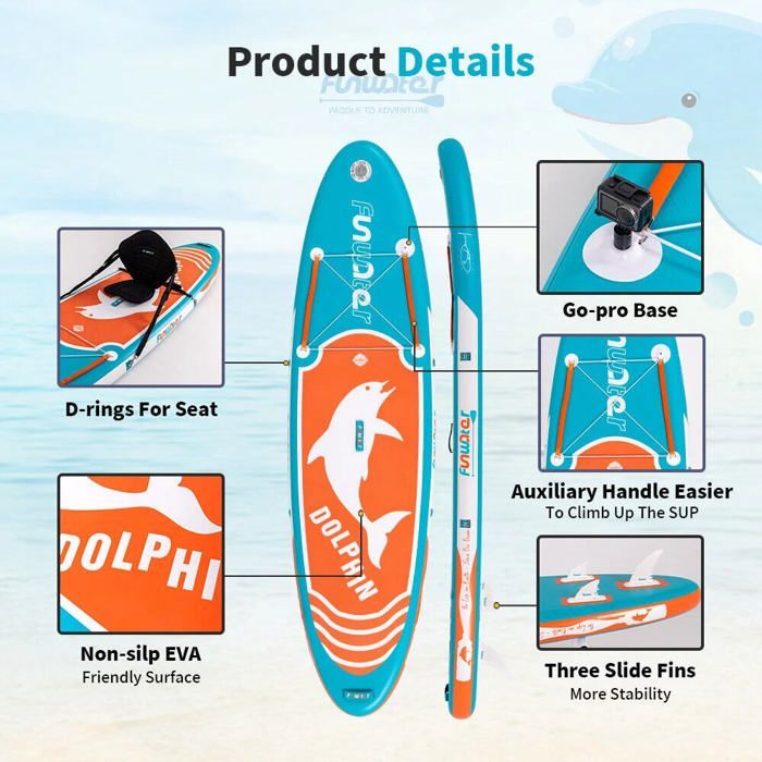 Tavola da paddle gonfiabile ultraleggera Funwater SUPFW08C 