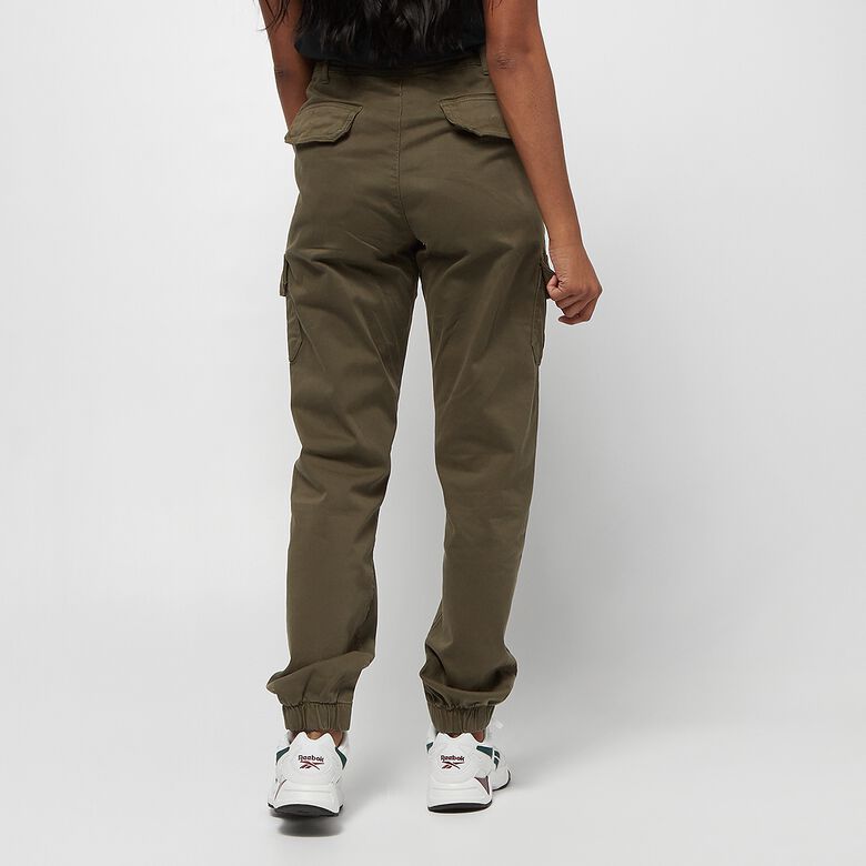 Cargo broek met hoge taille