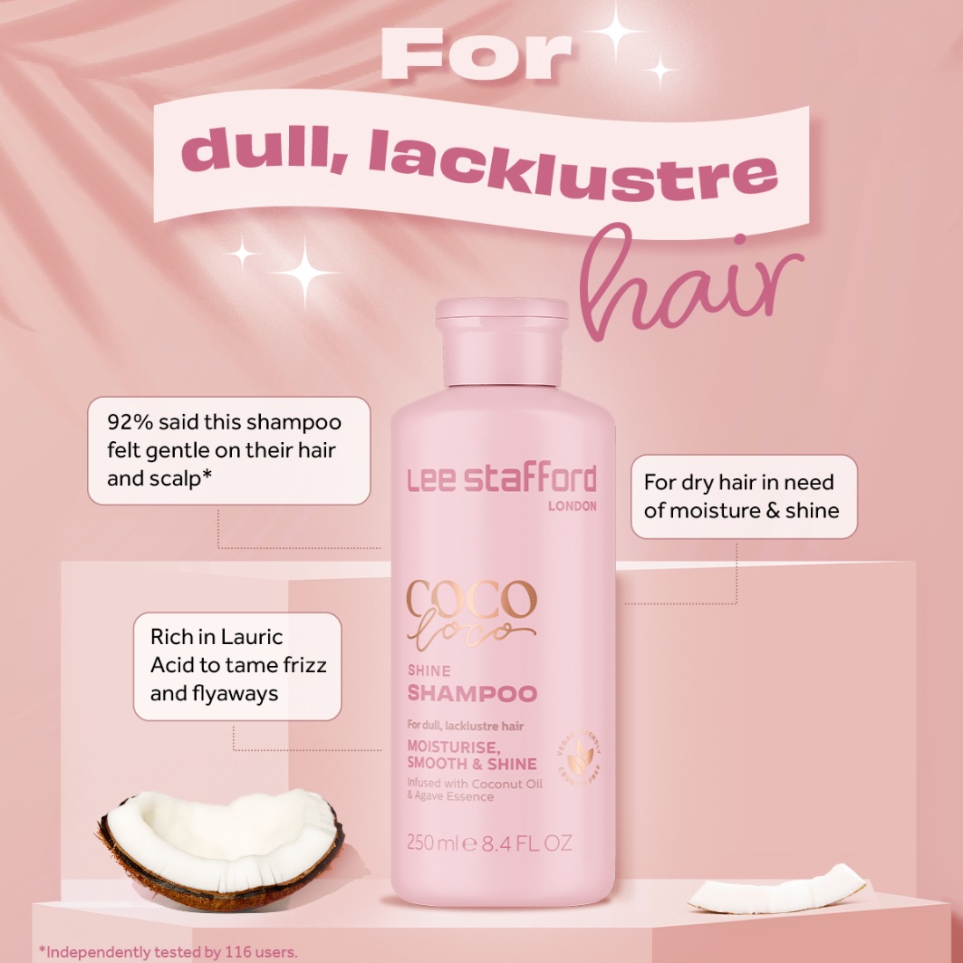 Lee Stafford Coco LoCo & Agave Shine -hiusshampoo 250 ml
