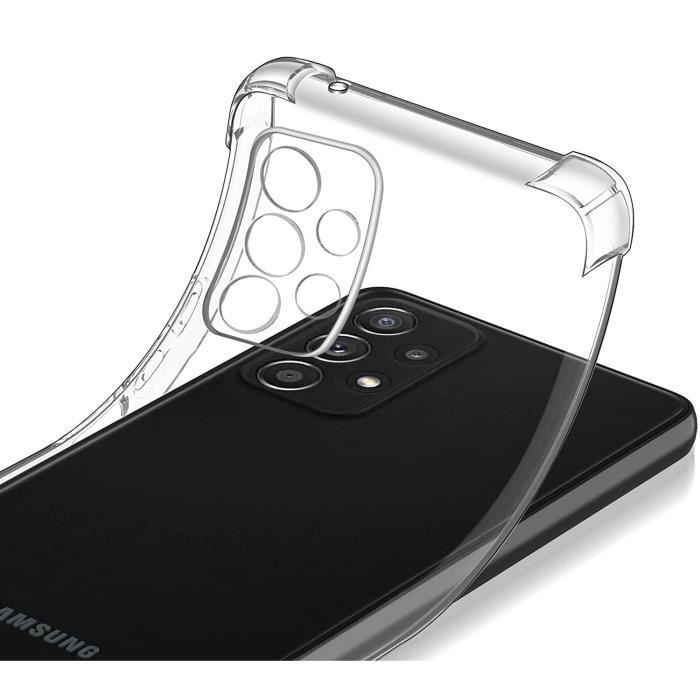 Capa para Samsung Galaxy A53 5G - Phonillico - Silicone Macio - Ultra Fina - Resistente a Impactos - Transparente