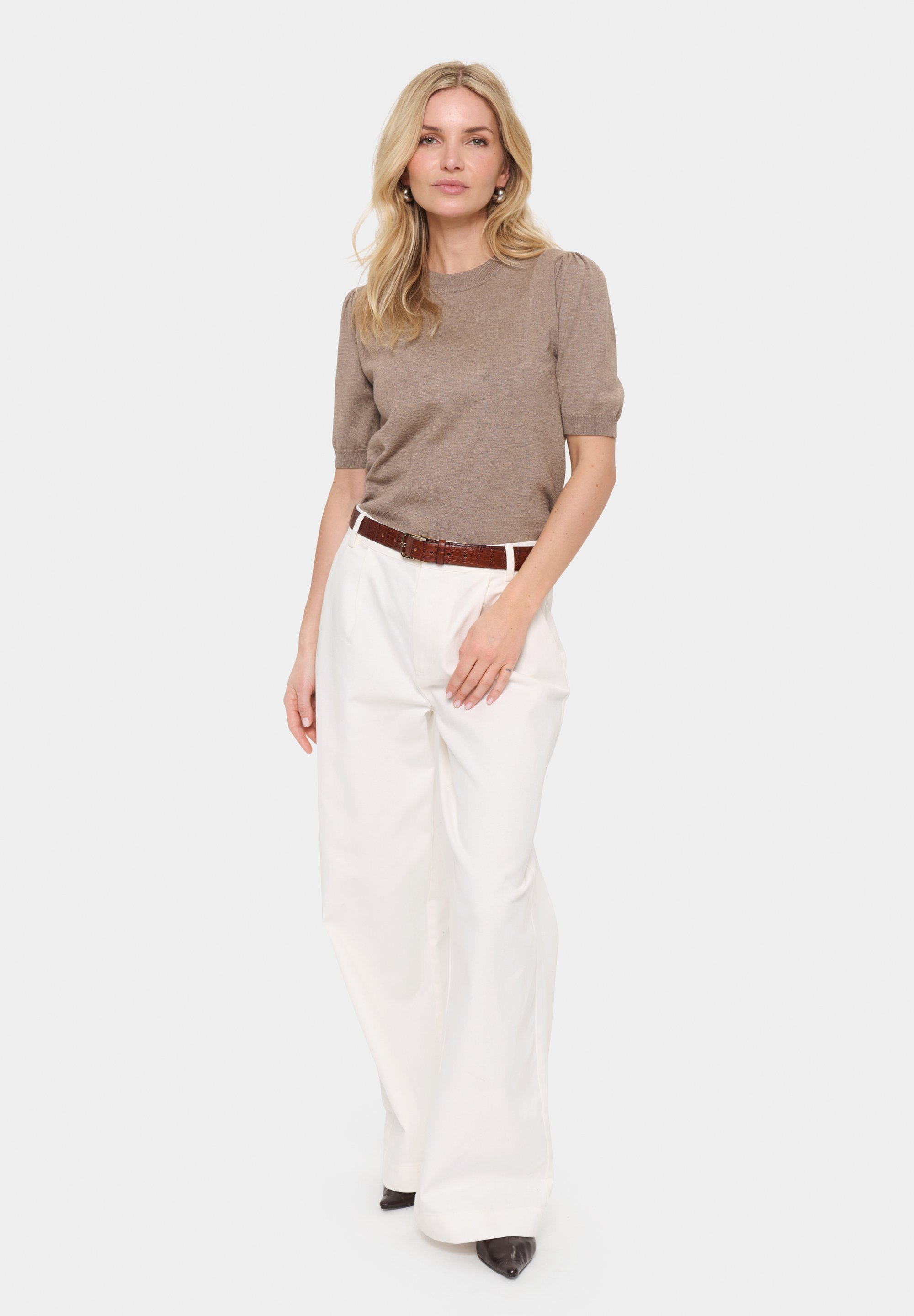 Saint Tropez MILASZ SS - T-shirt basique - mélange atmosphérique