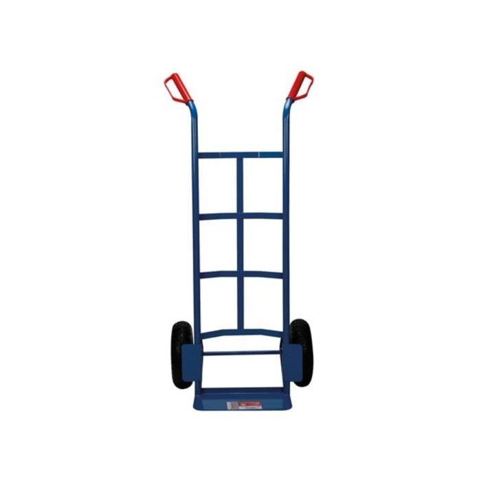 Carretilla plegable - QT103 - Amarilla - Altura 126 cm - Plataforma 35x20 cm - Capacidad de carga 200 kg