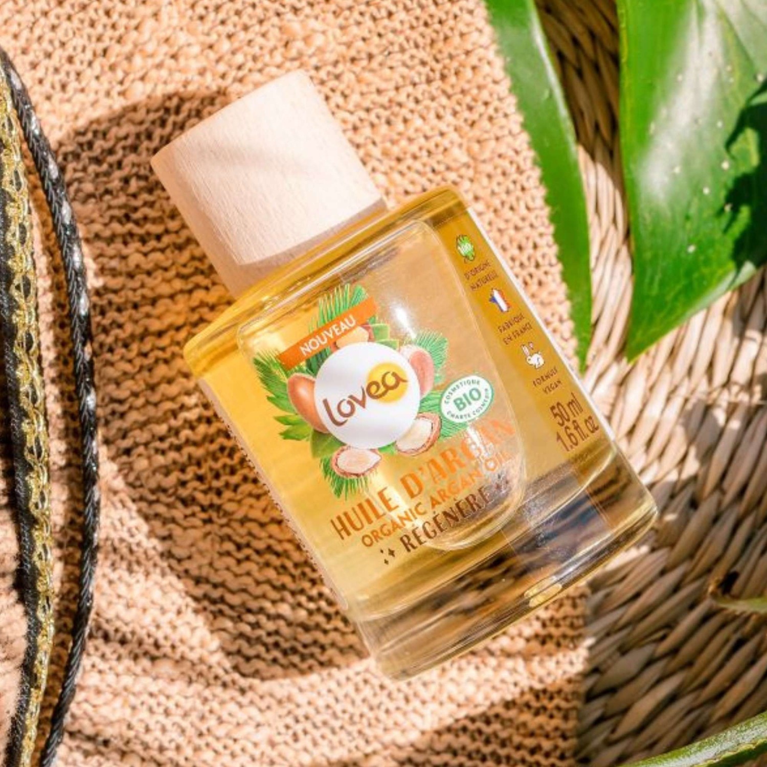 Lovea Huile d'Argan Bio Régénère Certifiée BIO