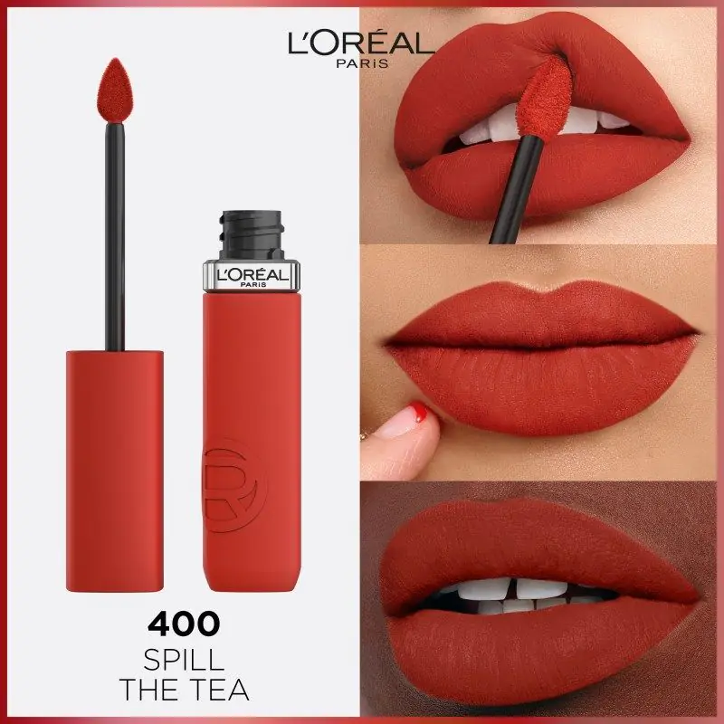 L’Oréal Paris Matte Resistance Pomadka do ust w płynie 400 Spill the Tea