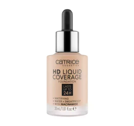 Catrice HD Liquid Coverage płynny podkład kryjący 030 Sand Beige 30 ml