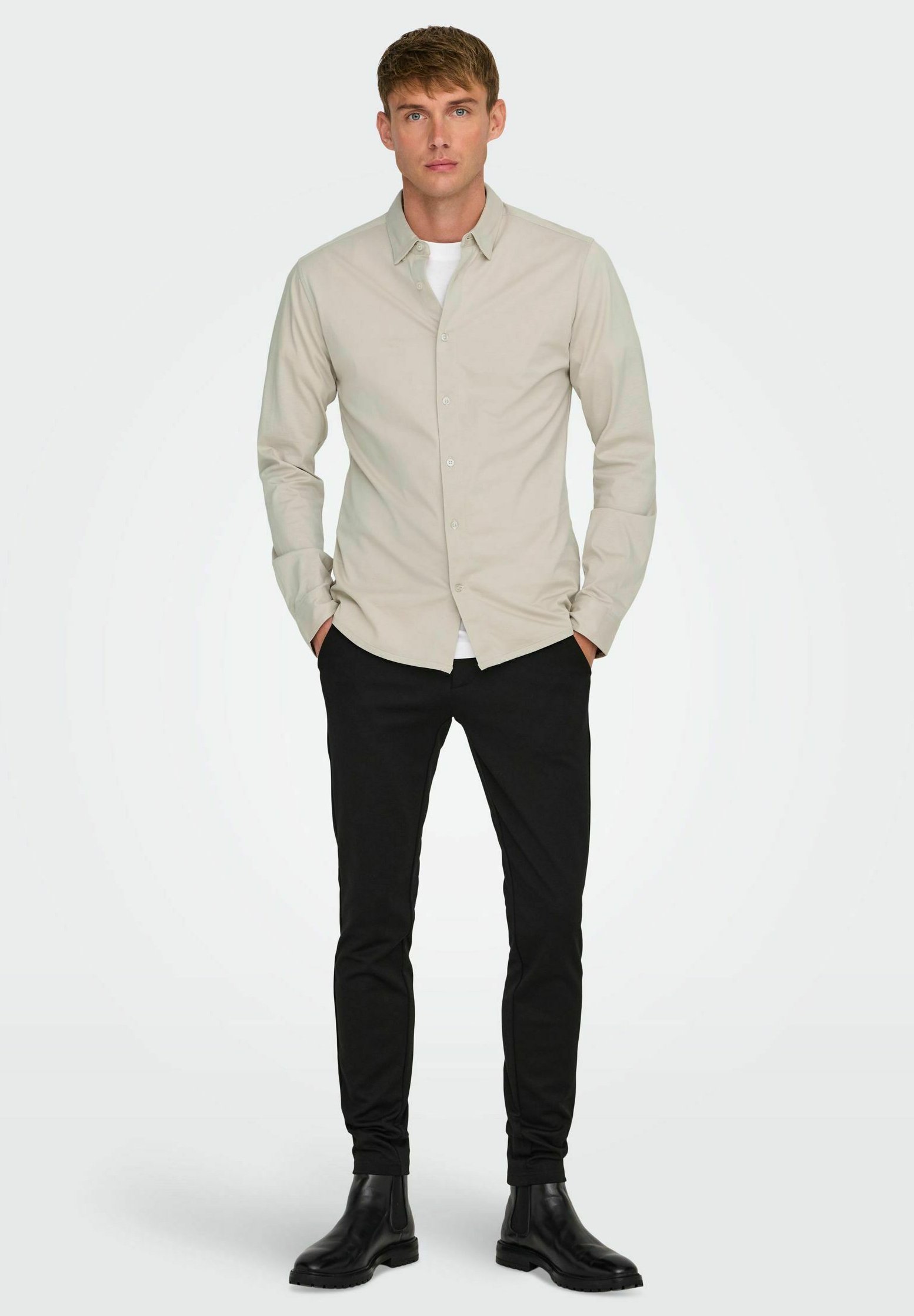 Only & Sons ROBIN STRETCH NOOS - Businesshemd - moonstruck