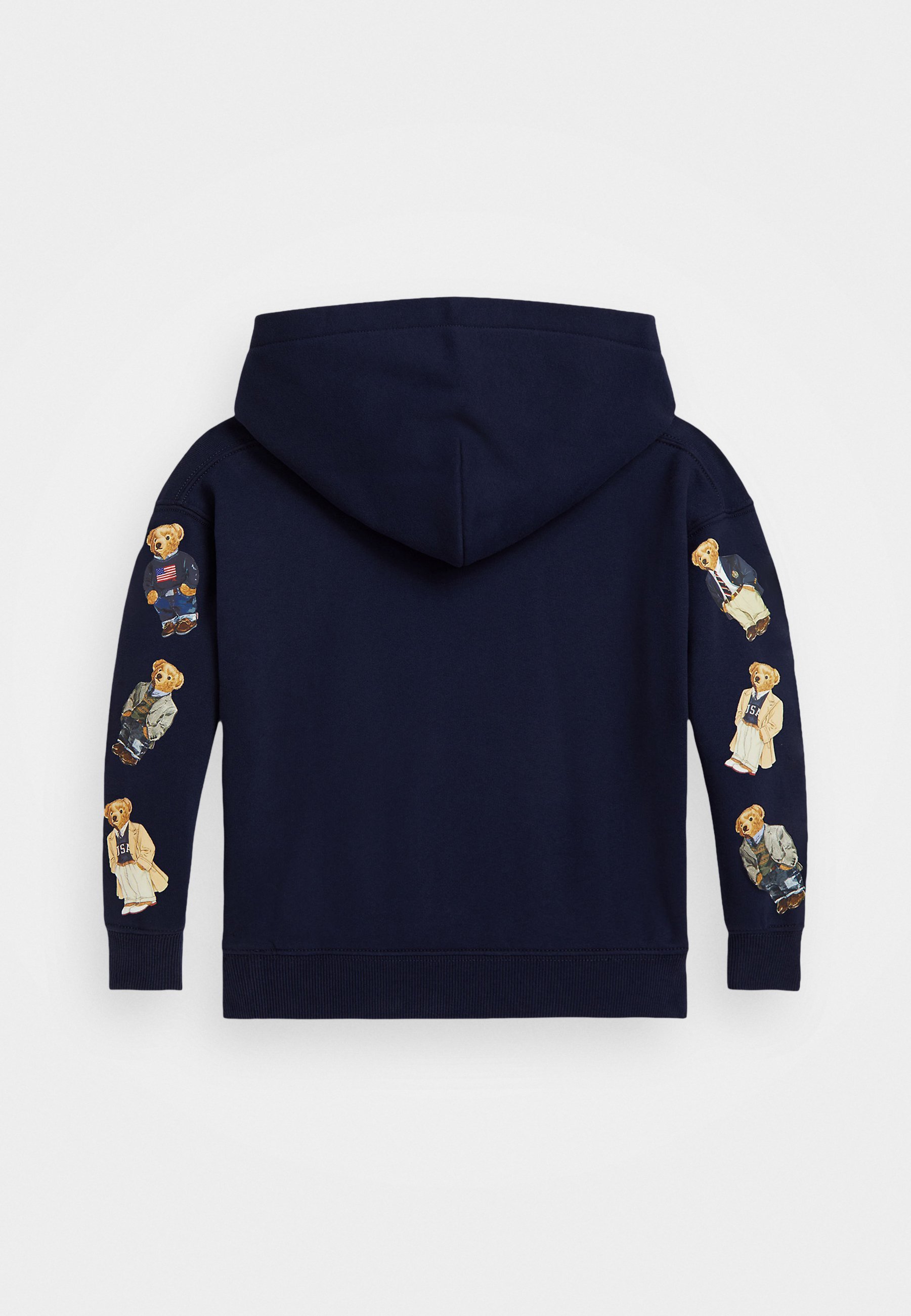 Polo Ralph Lauren Strickpullover mit Kapuze – elegantes Marineblau