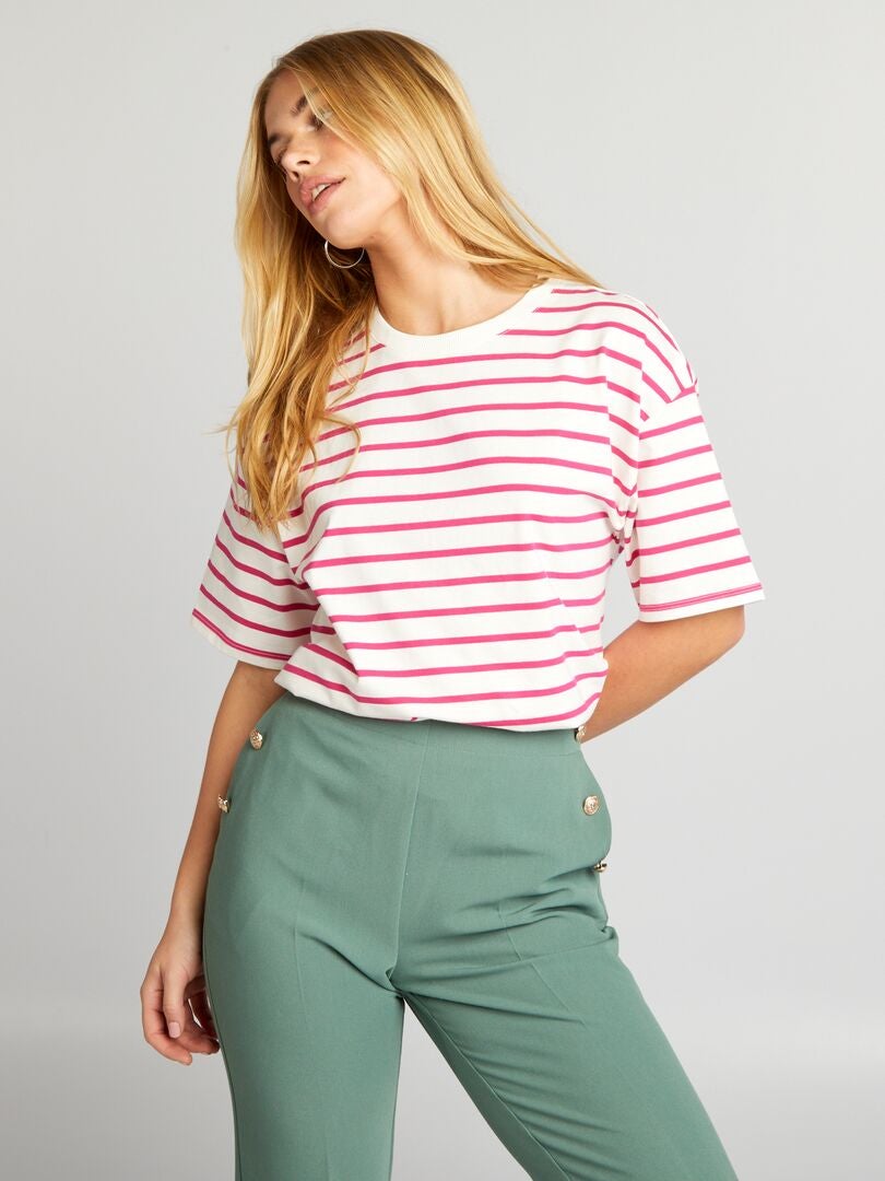 Camiseta Jersey - ROSA