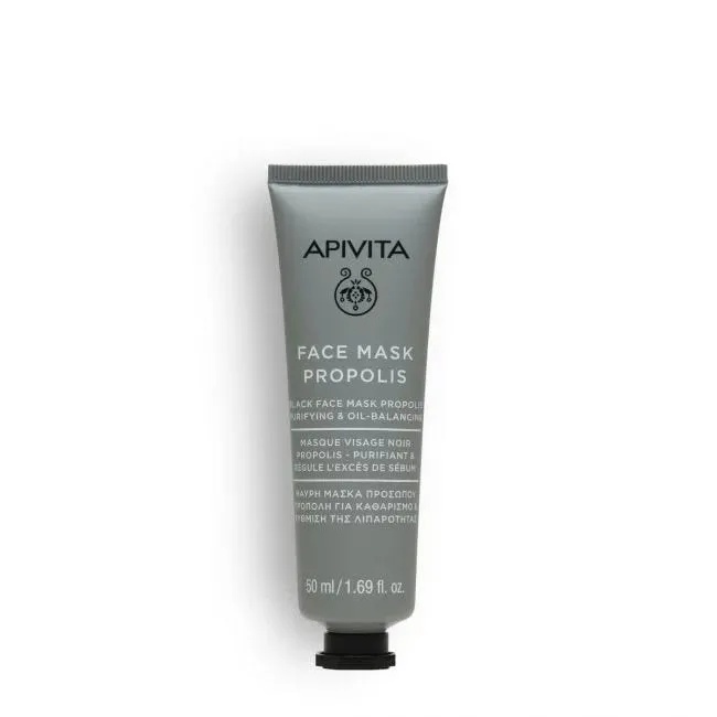 APIVITA Apivita veido kaukė su propoliu 50 ml Valomoji juoda kaukė