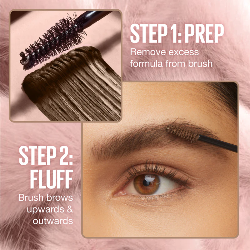 Pěnový gel na obočí Maybelline New York Super Fluff Mousse