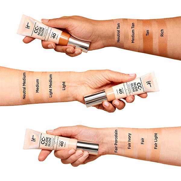 Cc+ Nude Glow Spf 40
