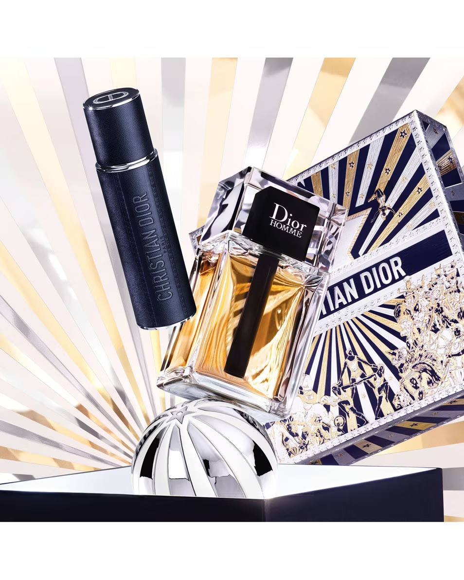DIOR Dior Homme Eau de Toilette Set - Limited Edition Parfumset για άνδρες περιορισμένη έκδοση - Eau de toilette και σπρέι ταξιδιού