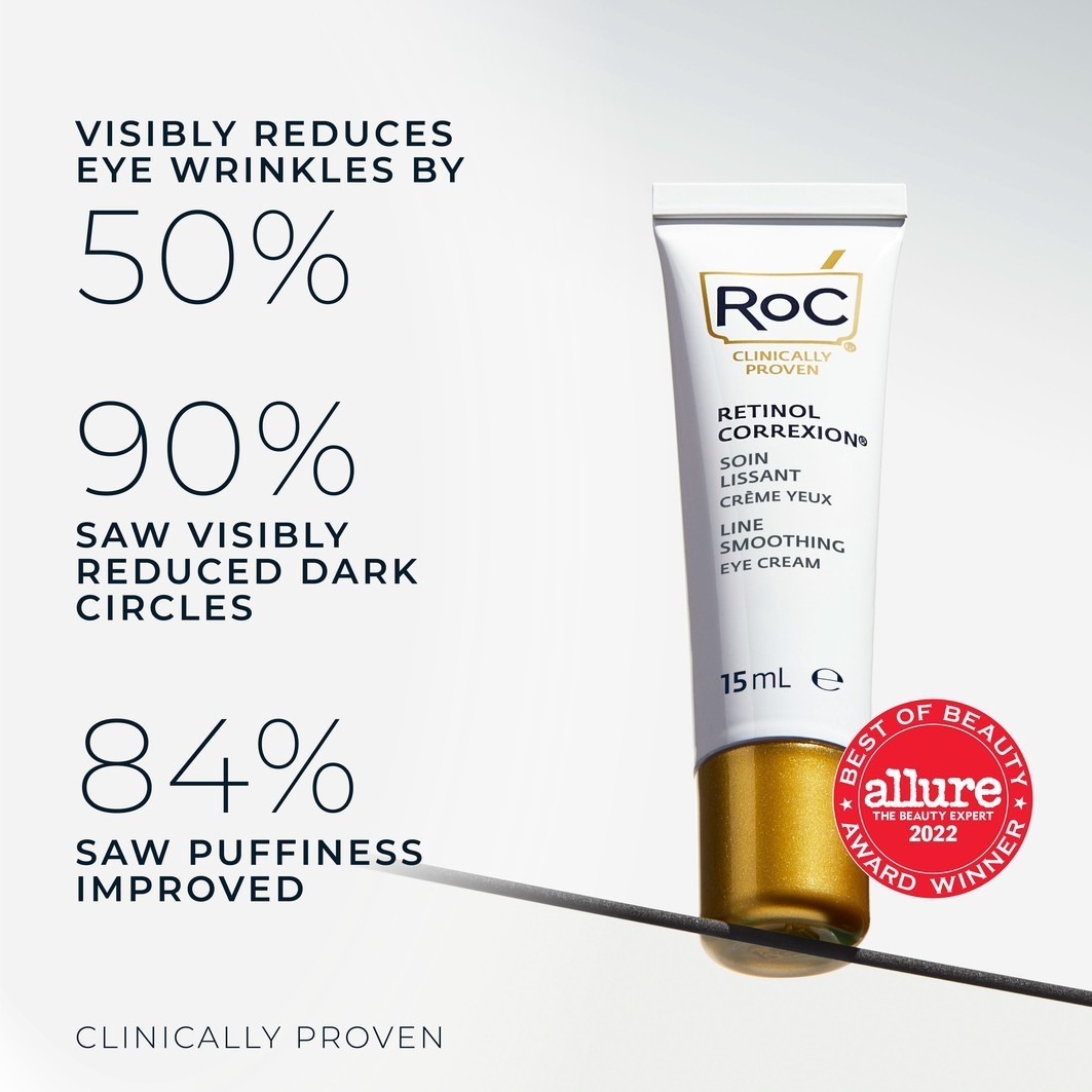 RoC acu krēms Retinol Correxion smalkām līnijām Retinol Correxion līniju izlīdzināšanai - 15 ml