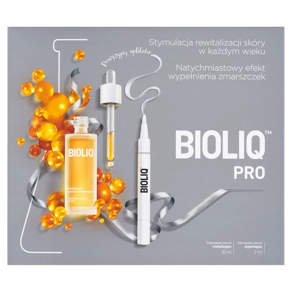 Bioliq Zestaw Kosmetyków Pro Intensywne serum rewitalizujące + Intensywne serum wypełniające