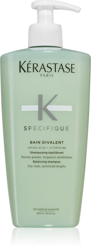Kérastase Specifique Bain Divalent Hĺbkovo čistiaci šampón pre mastnú pokožku hlavy