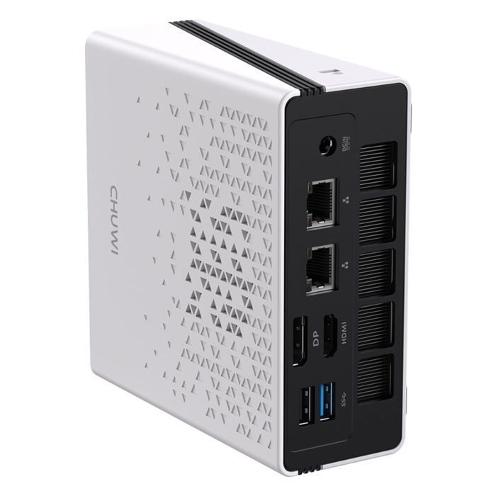 Mini PC CHUWI UBox - Processore AMD Ryzen™ 5 6600H 16Go RAM 512Go SSD Windows 11 Pro - Bianco