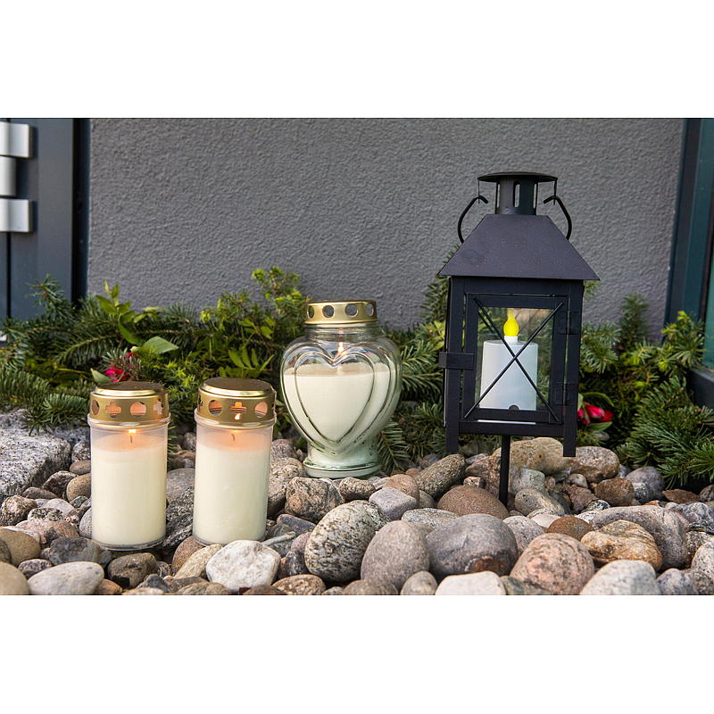 Vie Home Grave-lanterne 70 timer, hjerteformet