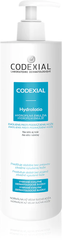 Emulzia Spiridea Codexial Hydrolotio pre suchú a atopickú pokožku