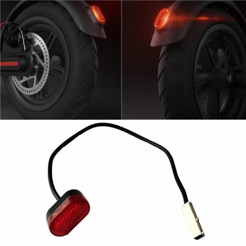 Luz trasera para XIAOMI Mijia M365 - Pieza de repuesto para patinete eléctrico - Negra