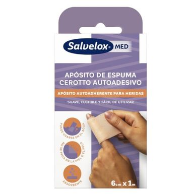 Apósito de espuma Salvelox 1 apósito 1 apósito