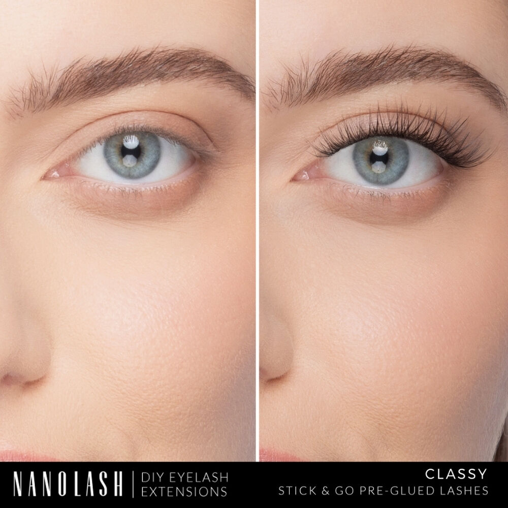 Nanolash Stick & Go -valmiiksi liimatut ripset