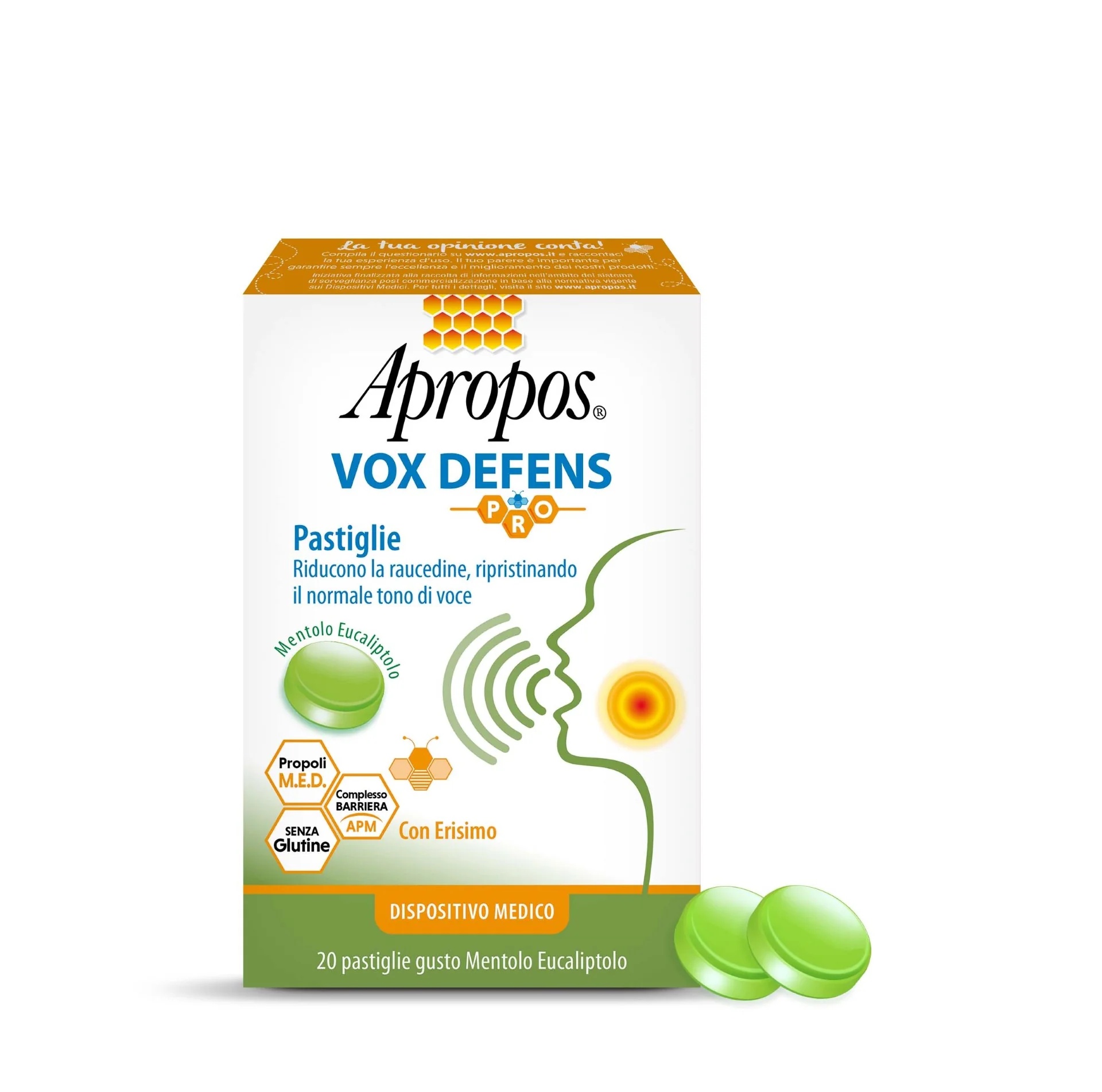 APROPOS Apropos Vox D Pro Mentol/Eucal 20