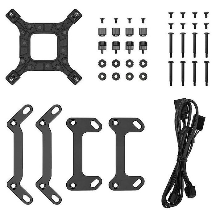 DEEPCOOL - R-LM240-BKDMMC-1 - Watercooling - 240mm AIO - Ecran IPS de 2,4 pouces - Noir - Pompe 6ème génération - 2500 à 3400 tr/min